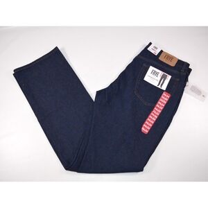 Frye Slim Bootcut Dark Wash Denim Blue Jeans Mens 34x34 Nwt's